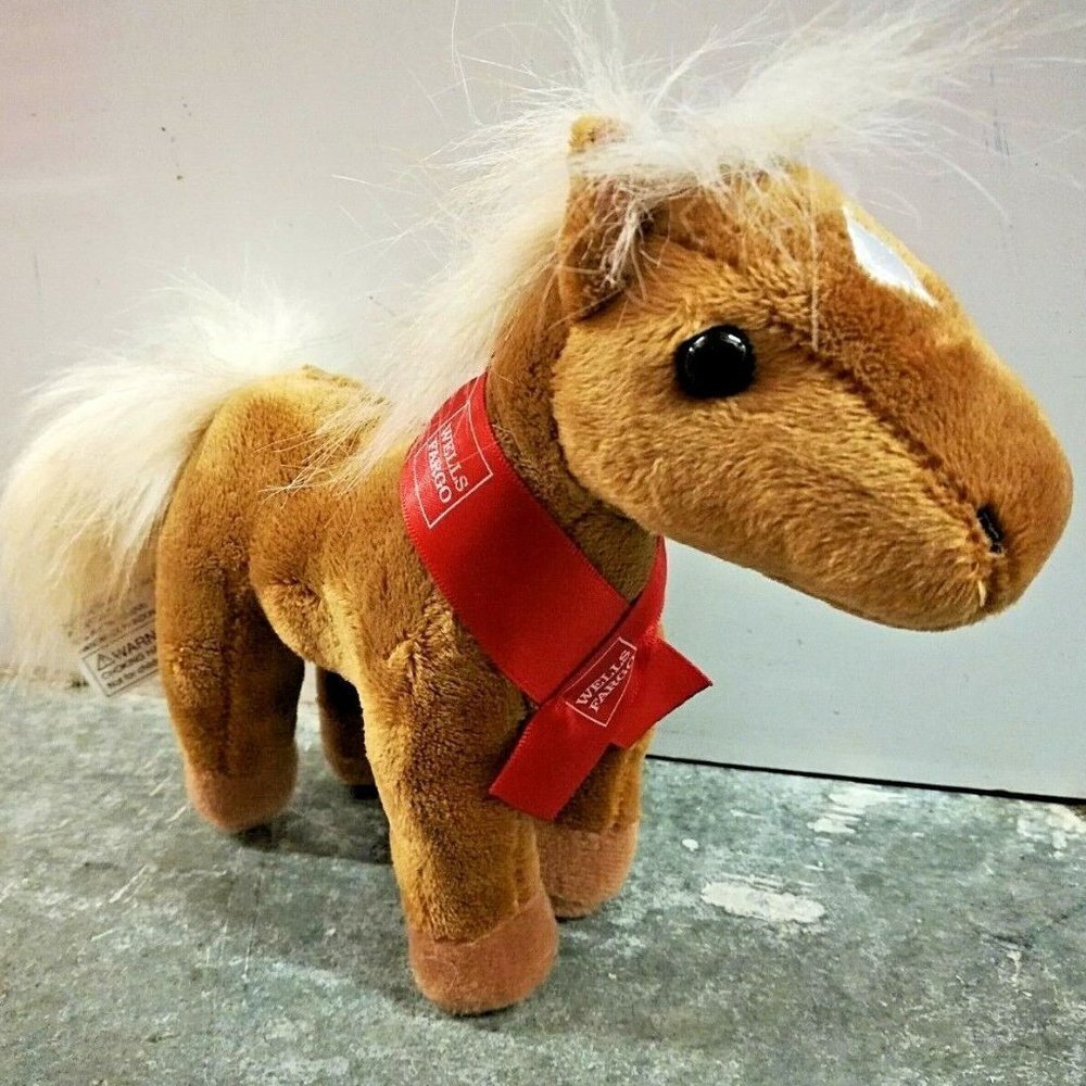 Wells Fargo Pony Bridget - 7” Mini Plush 2017 NWT